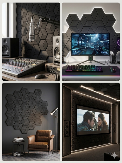 StudioHex™ Paneles Acústicos