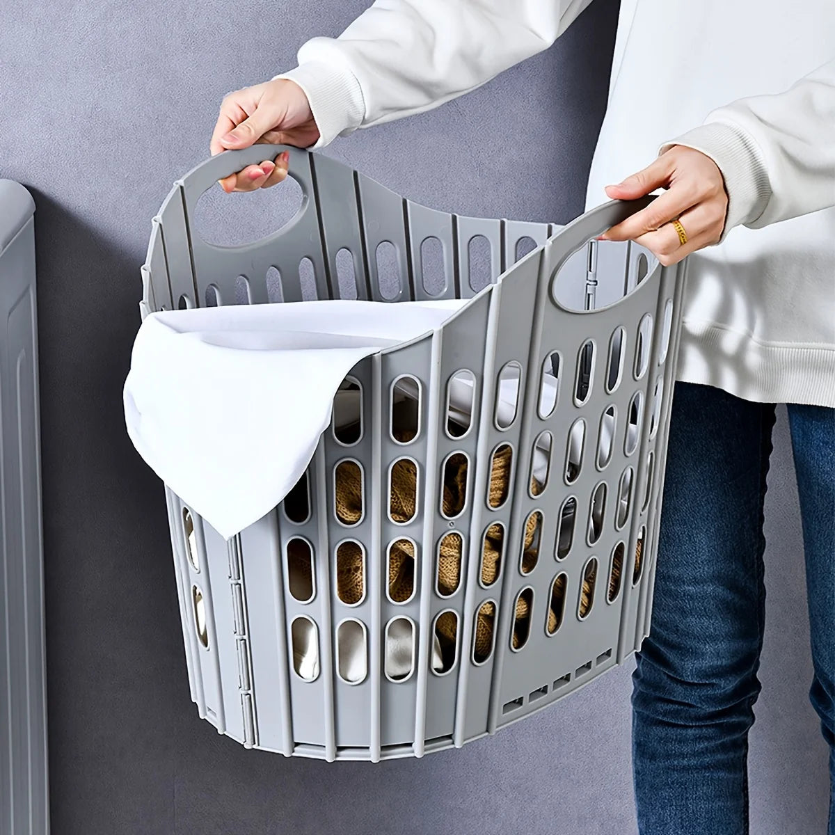 Cesto de Ropa Plegable