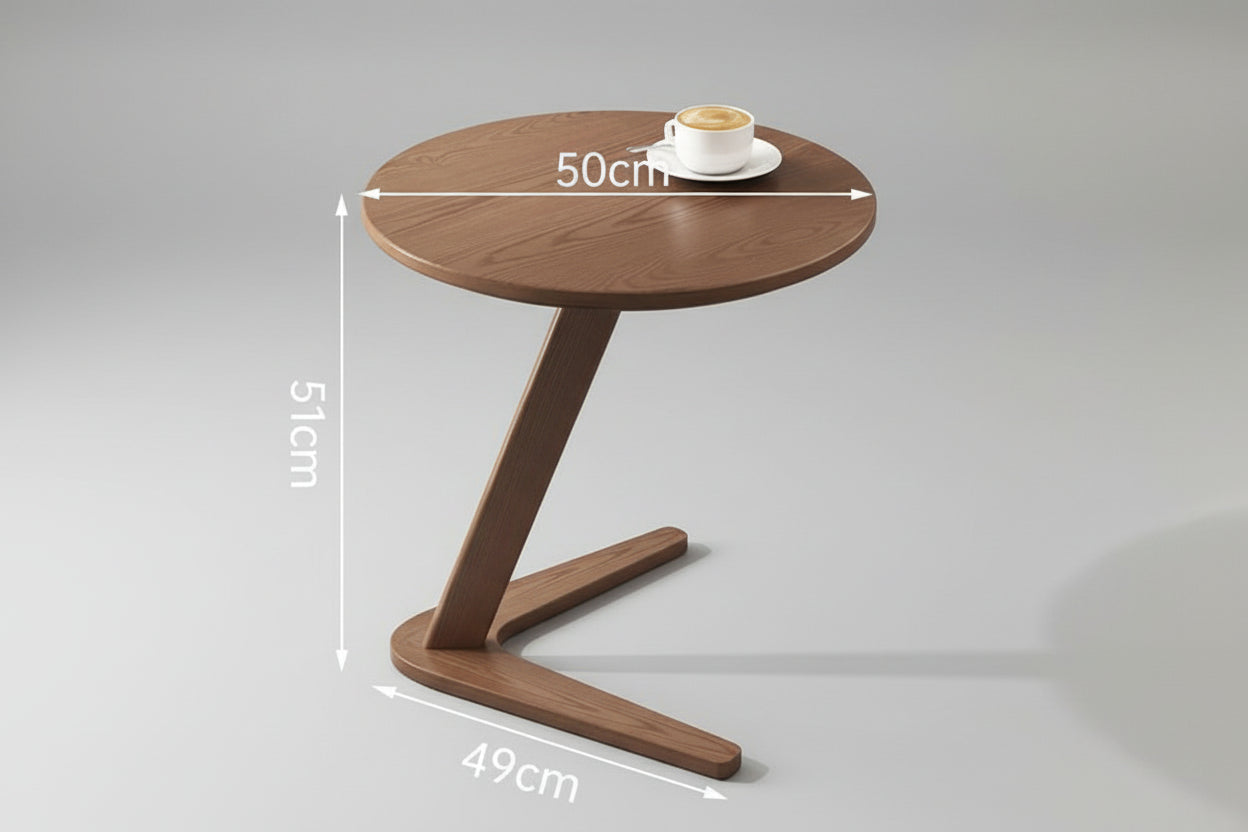 Mesa Triangular de Roble