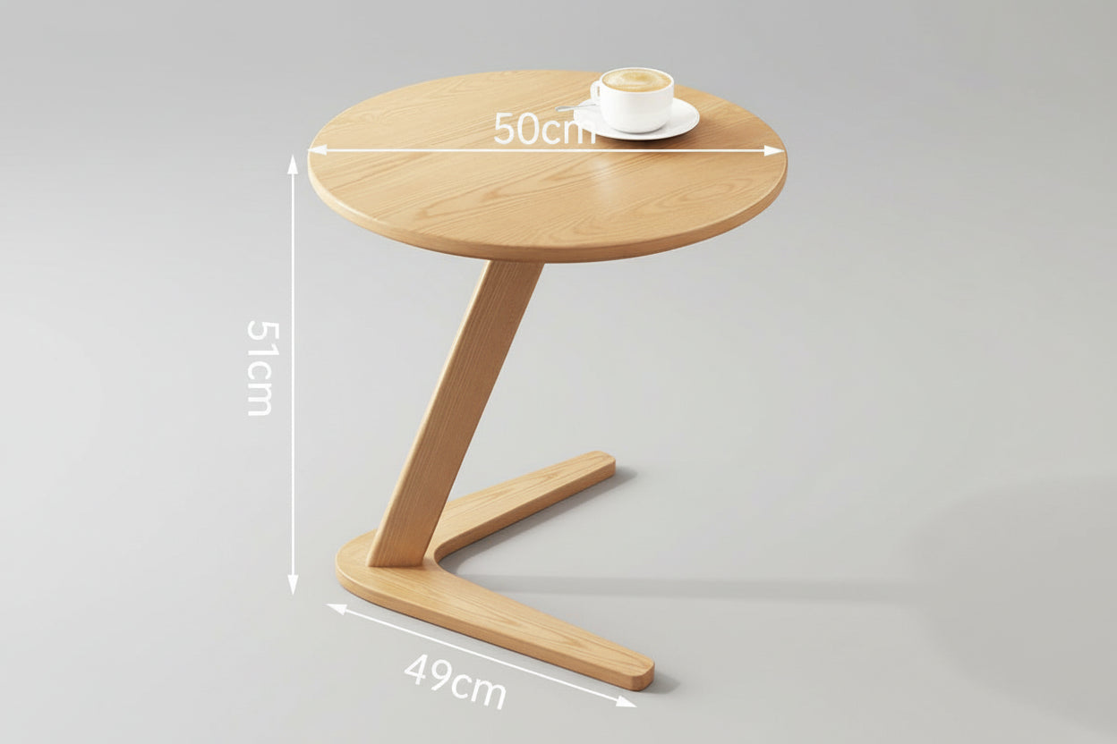 Mesa Triangular de Roble