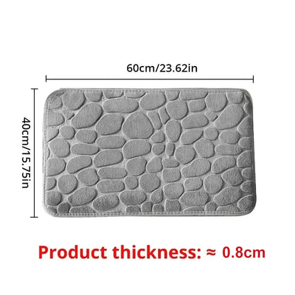 Alfombra de Microfibra con Relieve 3D