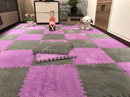 Alfombra Modular de Felpa