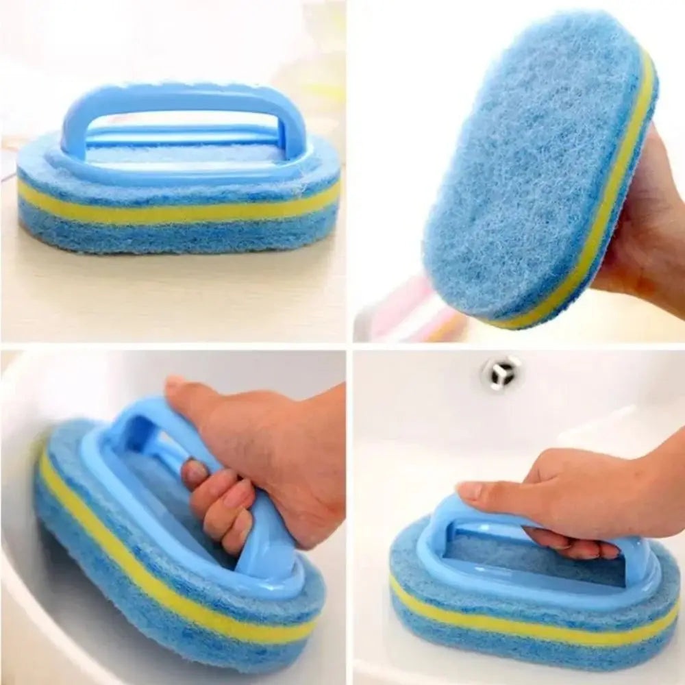 Esponja de Limpieza Multifuncional con Mango Ergonómico