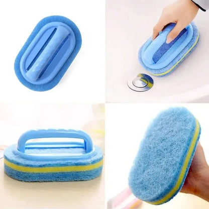 Esponja de Limpieza Multifuncional con Mango Ergonómico