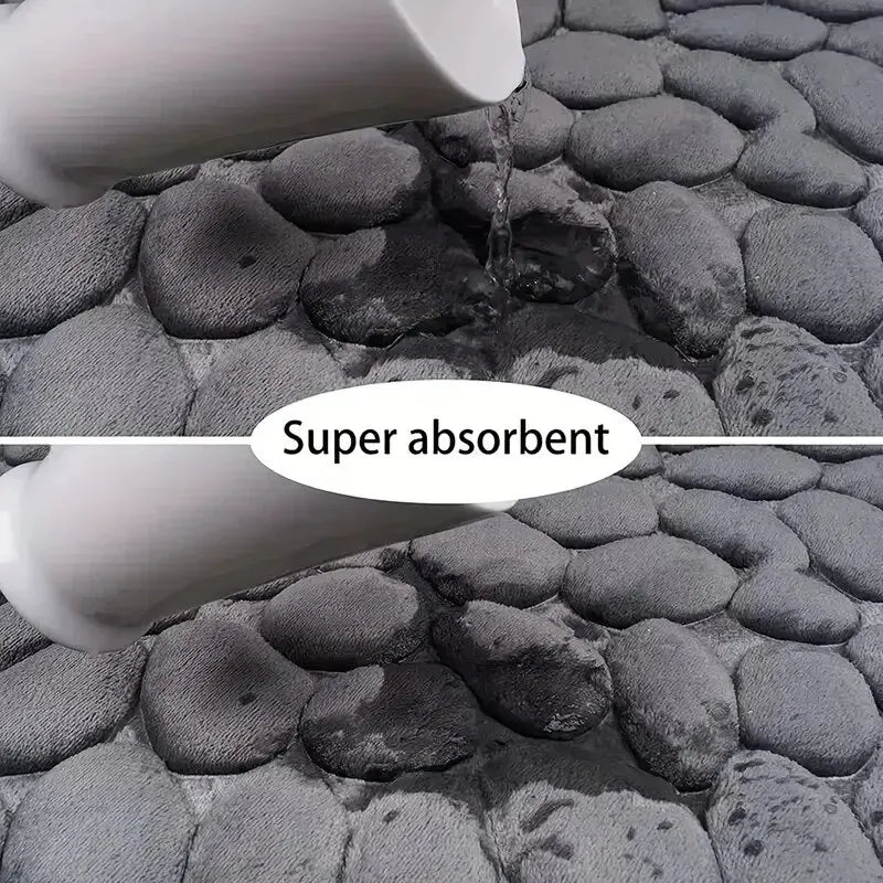 Alfombra de Microfibra con Relieve 3D