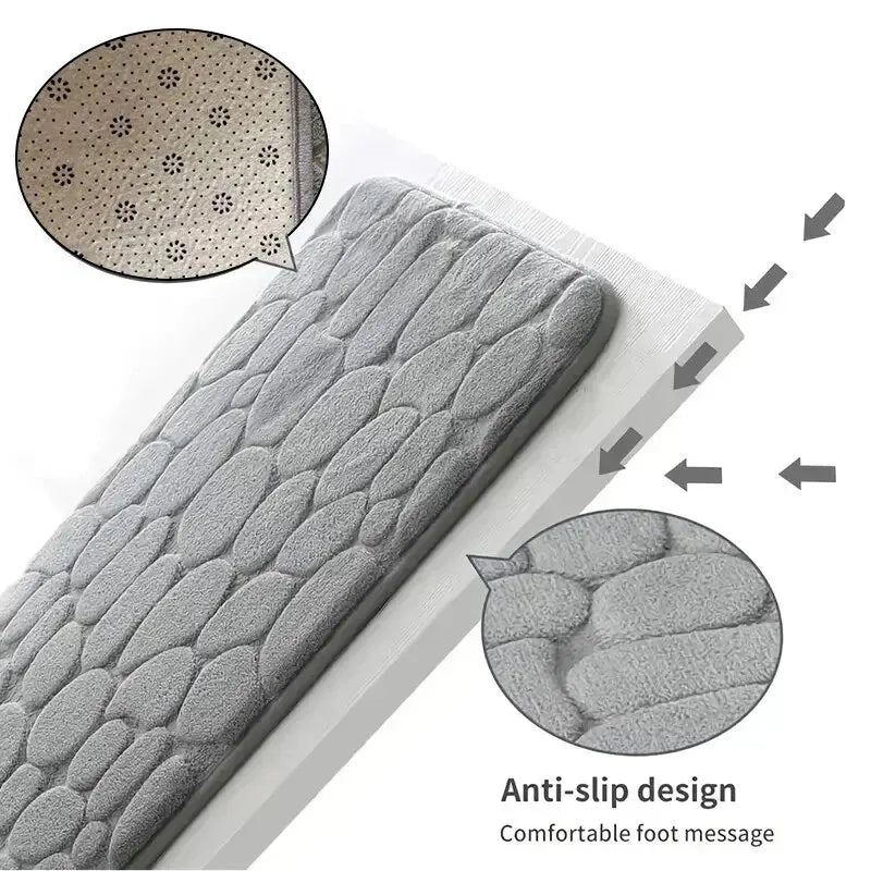 Alfombra de Microfibra con Relieve 3D