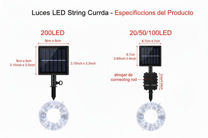 Luces LED Solares